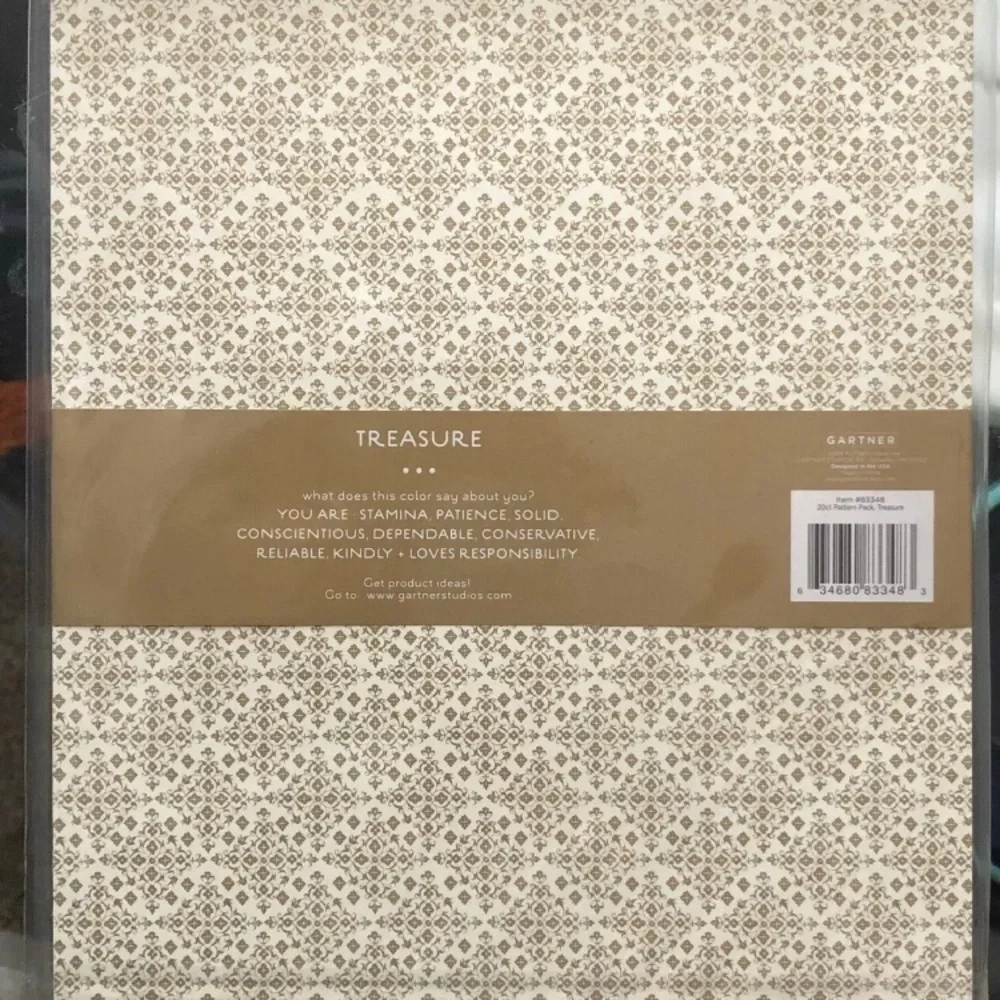 Gartner Studios‎ TREASURE Letterhead Premium Paper